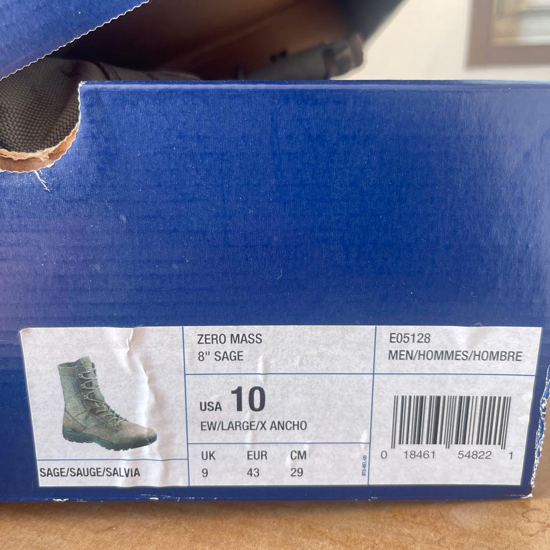 BATES ZERO MASS 8SAGE 29cm ベイツ　ミリタリー