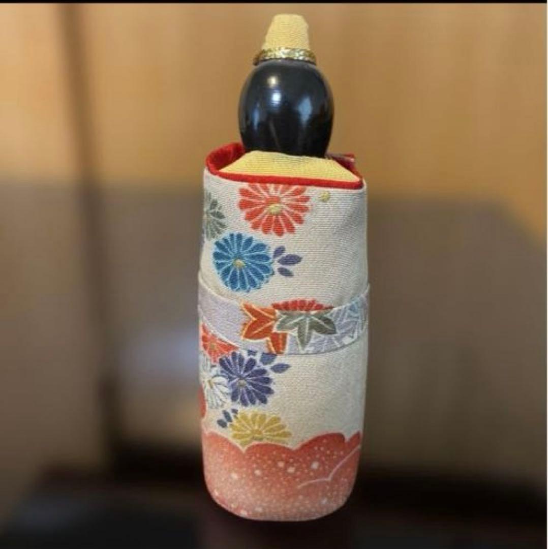 美品！「古布調極上立雛」　龍虎堂　龍虎作