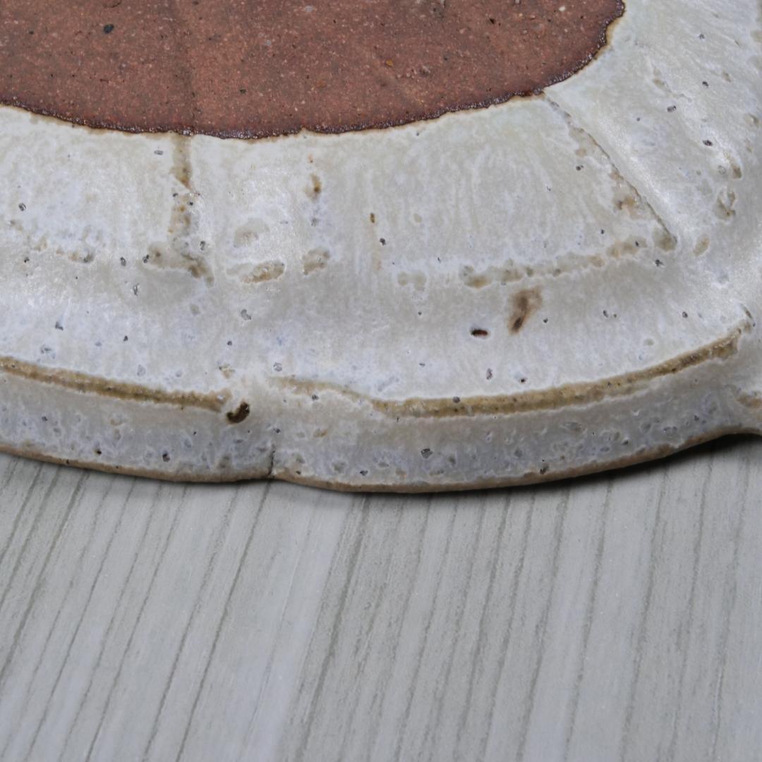 村上直子 レモンプレート/白 2枚セット　作家もの 器