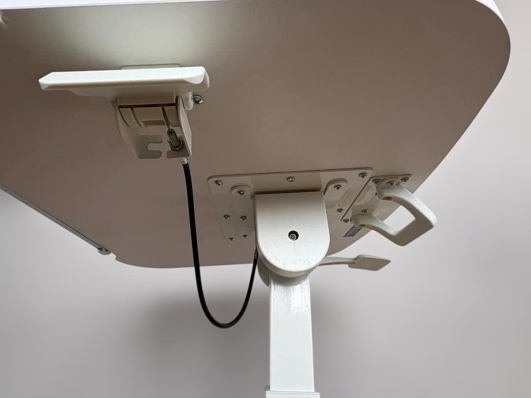 螢谷さま用　BONEC　昇降テーブル　ホワイト