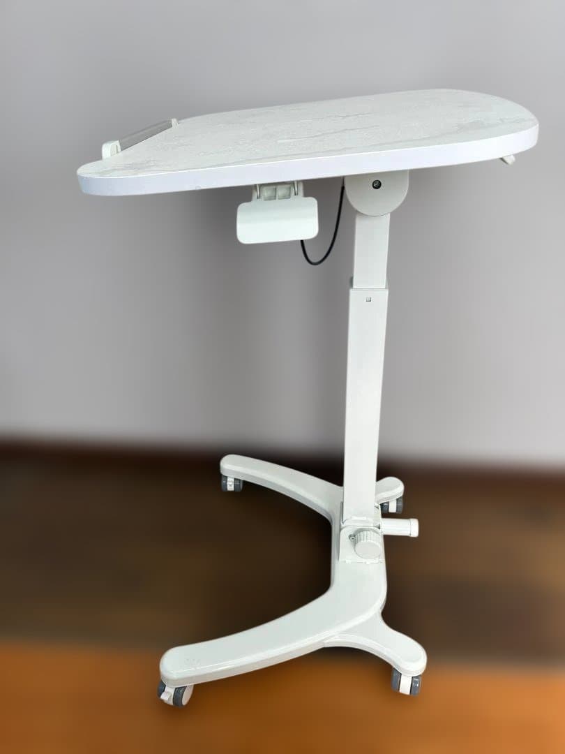 螢谷さま用　BONEC　昇降テーブル　ホワイト