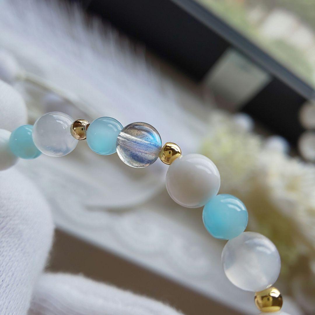 新作 極みラブラドライト 天然無処理ホワイトオニキス  アイスラリマー etc.