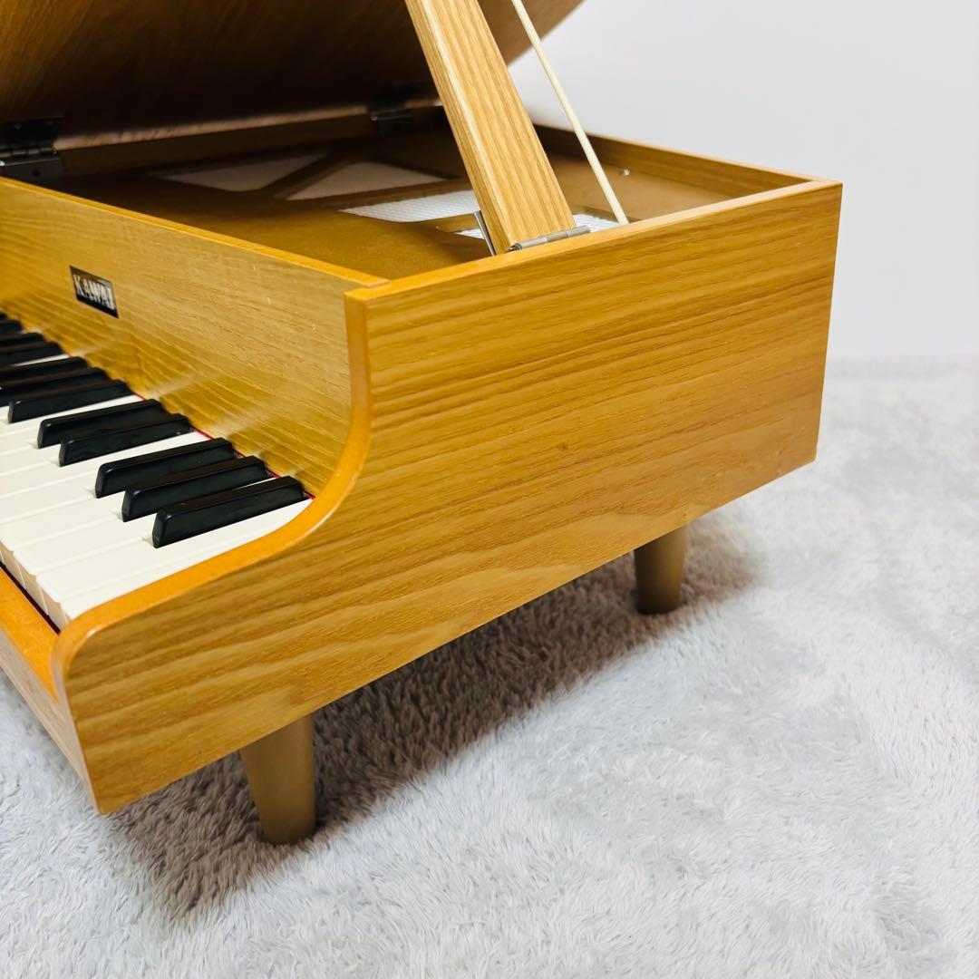 【美品】KAWAI ミニグランドピアノ ナチュラル