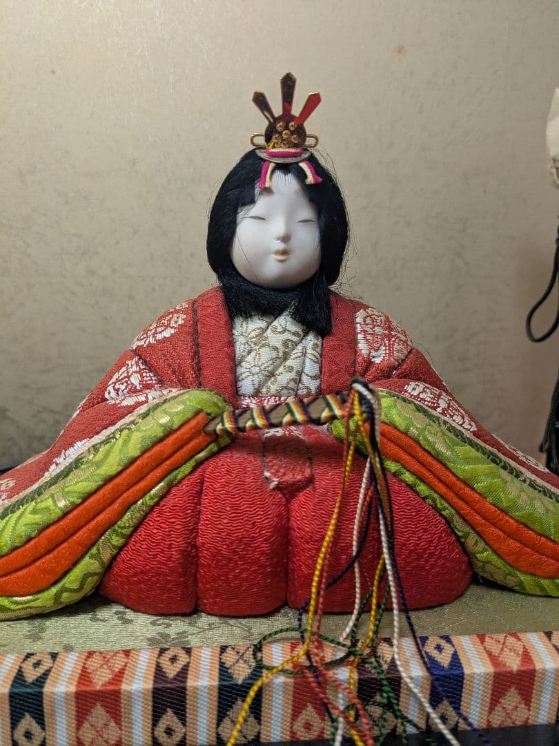 雛人形セット 男雛 女雛　古今人形弥生雛　真多呂作