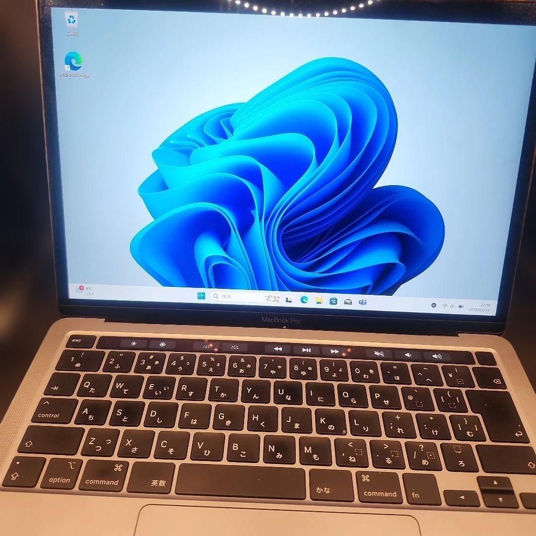 2020年MacBookpro13inchカスタマイズモデル