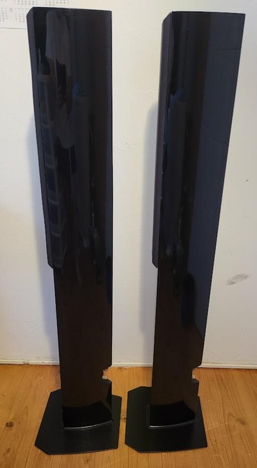 DENON SC-T7L2　トールボーイスピーカー デノン　2台　ブラック①