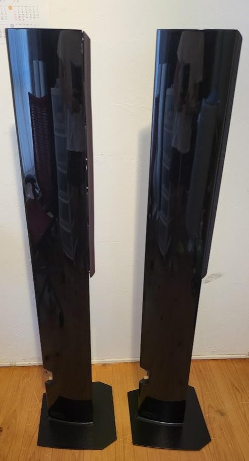 DENON SC-T7L2　トールボーイスピーカー デノン　2台　ブラック①