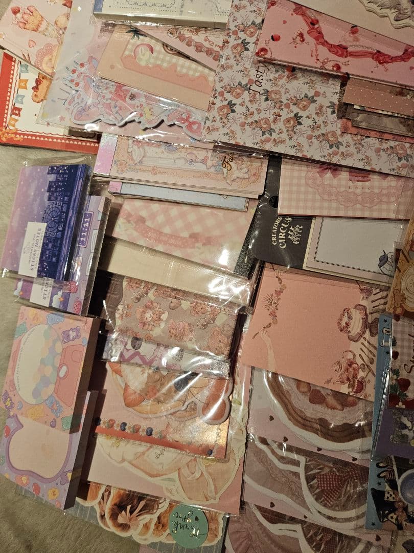 メモ シール カード コラージュ素材 折り紙 まとめ売り
