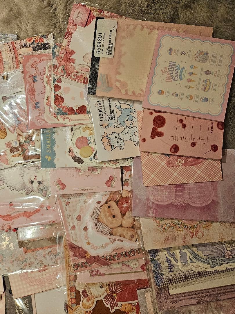 メモ シール カード コラージュ素材 折り紙 まとめ売り