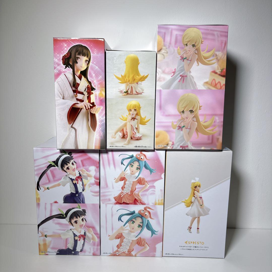 未開封 西尾維新 物語シリーズ フィギュア 6体セット ESPRESTO