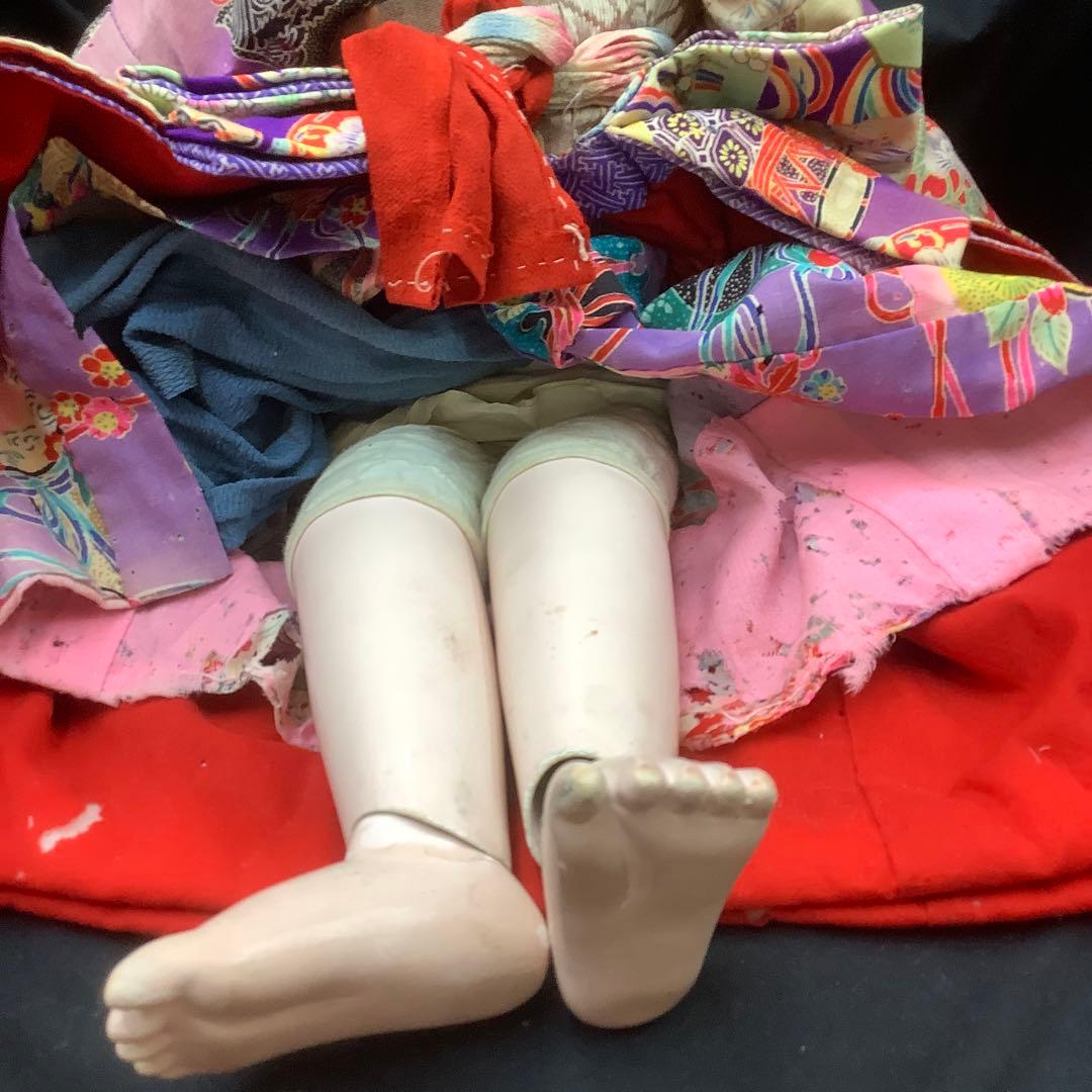 市松人形　抱き人形　永徳斎