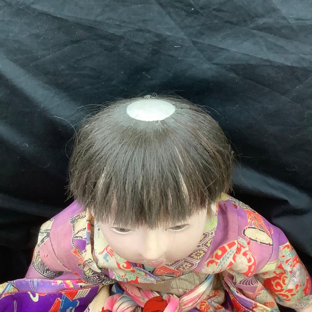 市松人形　抱き人形　永徳斎
