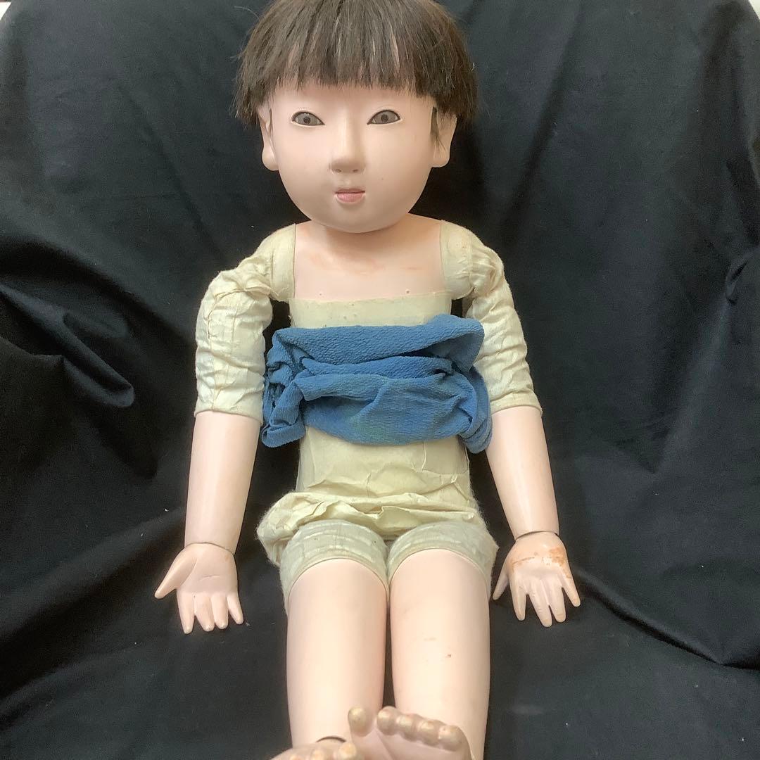 市松人形　抱き人形　永徳斎