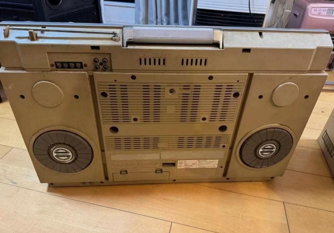 ジャンク品 SHARP VZ-V2 デュアルプレイレコードラジカ 昭和レトロ