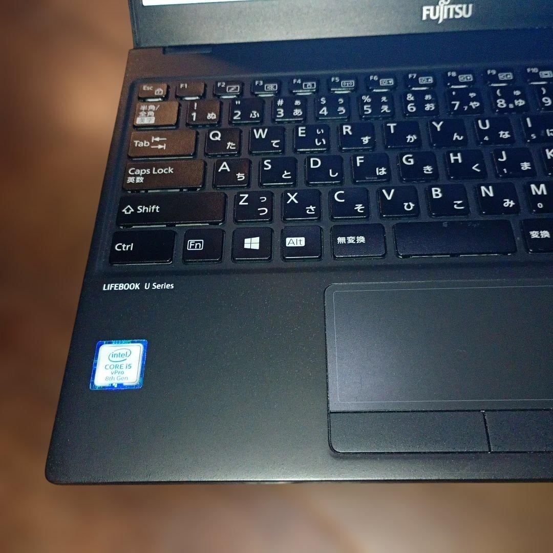 Fujitsu LIFEBOOK 4GB SSD256GB 指紋認証 オフィス