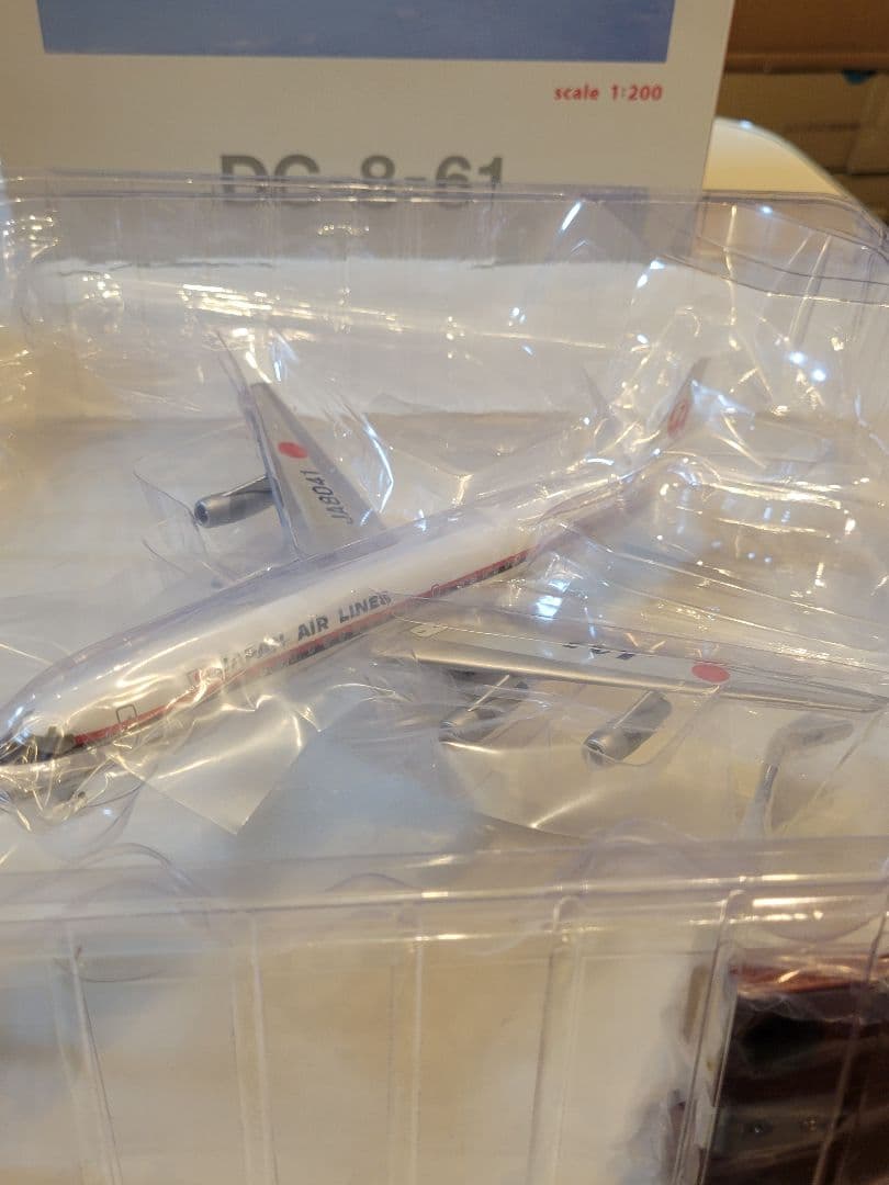 JAPAN AIRLINES　hogan製 DC-8-61 1/200　JAL