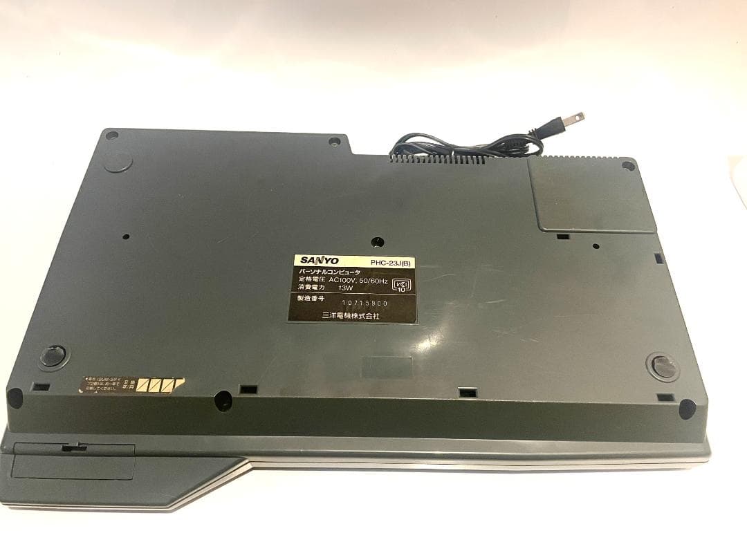 SANYO WAVY 23 MSX2 PHC-23J 動作確認済