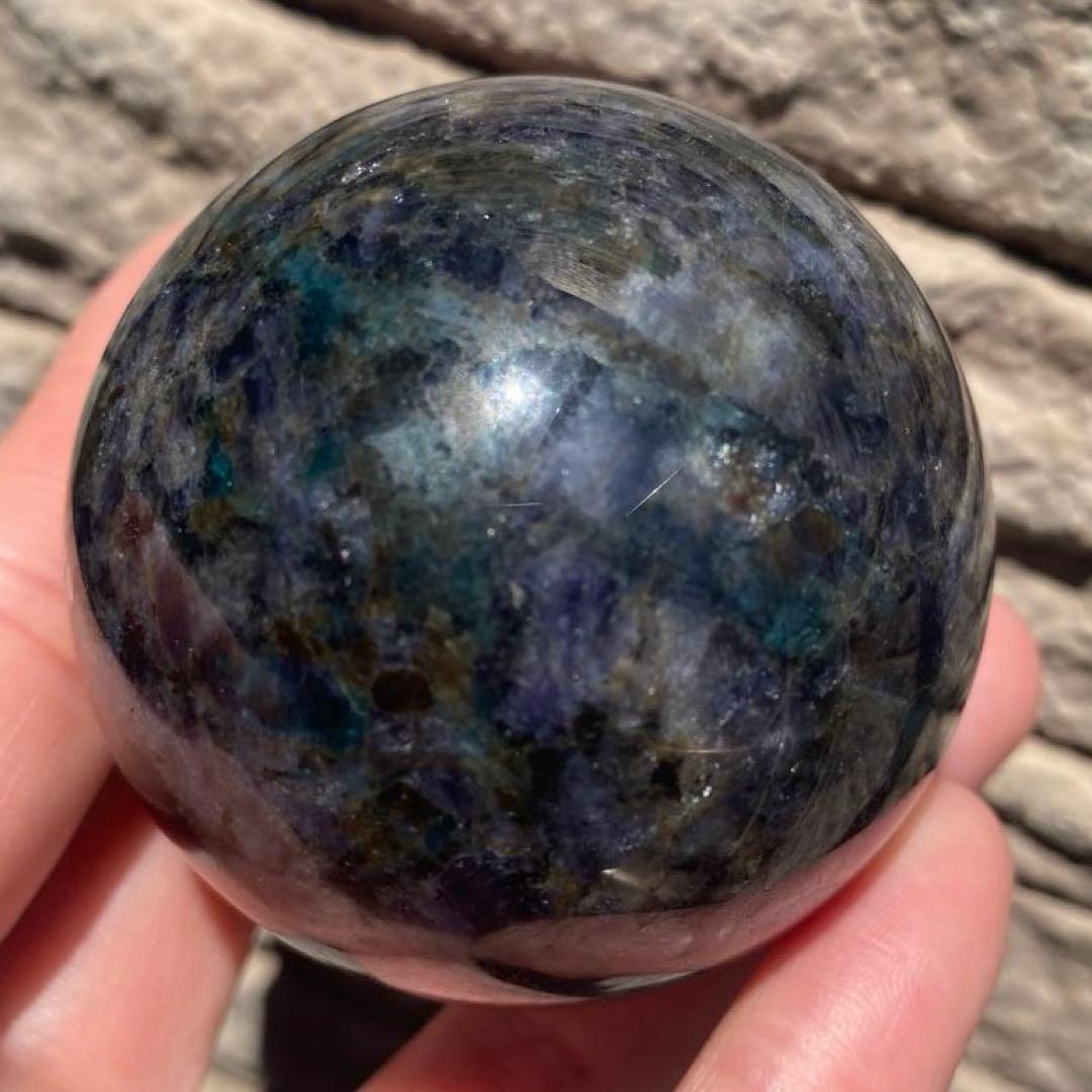 アイオライト グリーンカイヤナイト共生 スフィア ❸