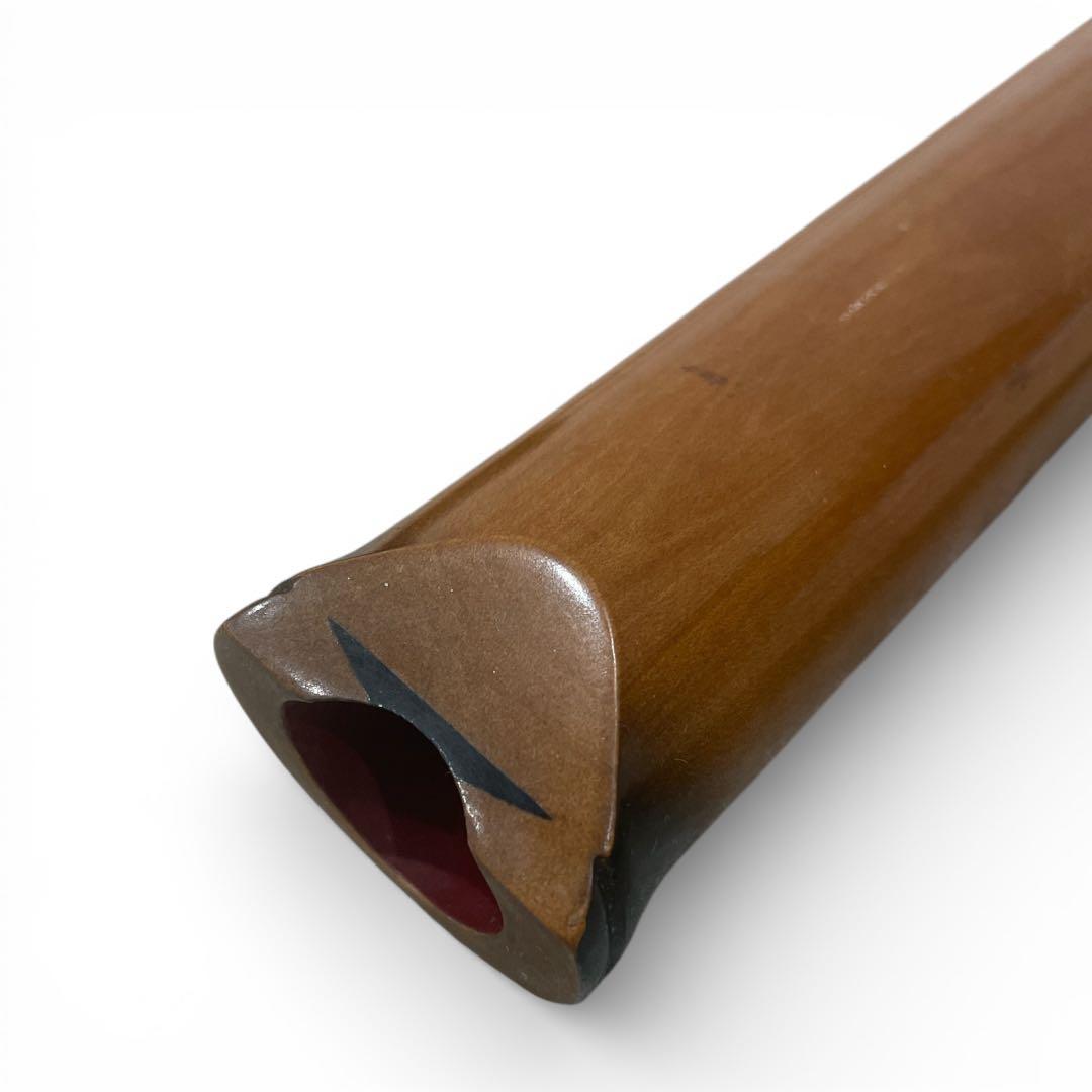 尺八 琴古流 ワダ楽器 2尺1寸 銘あり 二分割 和楽器