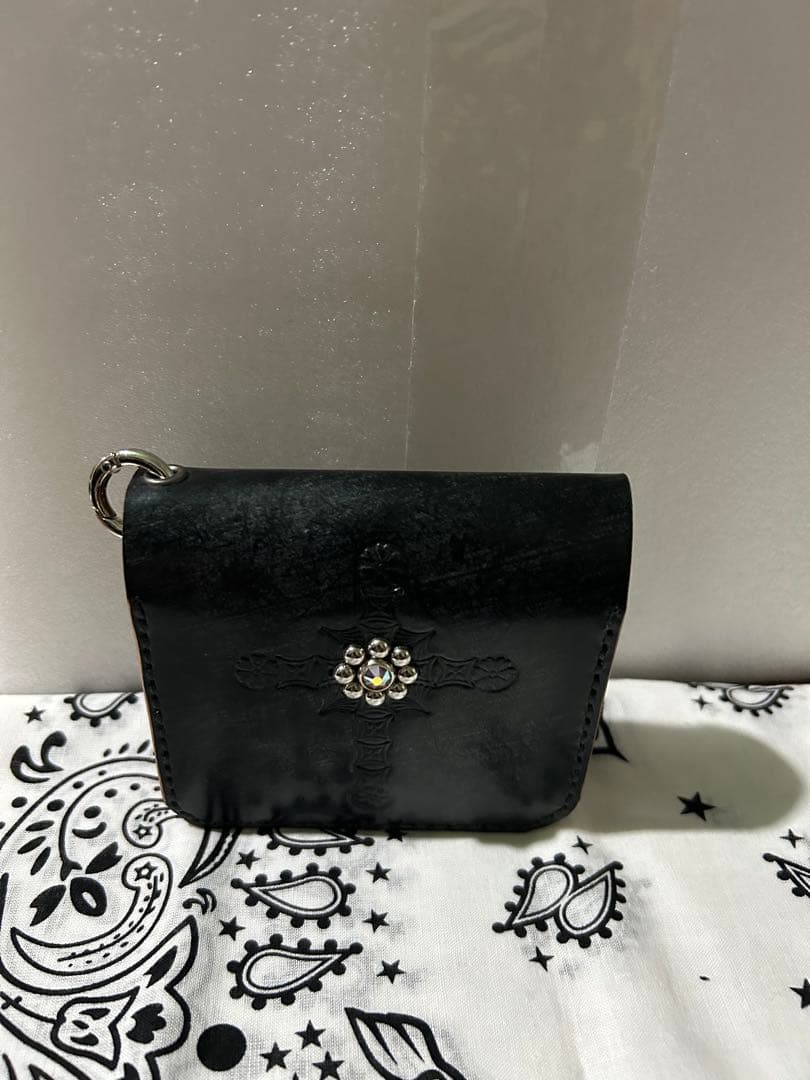 クロス　ブライドルレザー　ラッキージョン　ウルフズヘッド　HTC レッドムーン