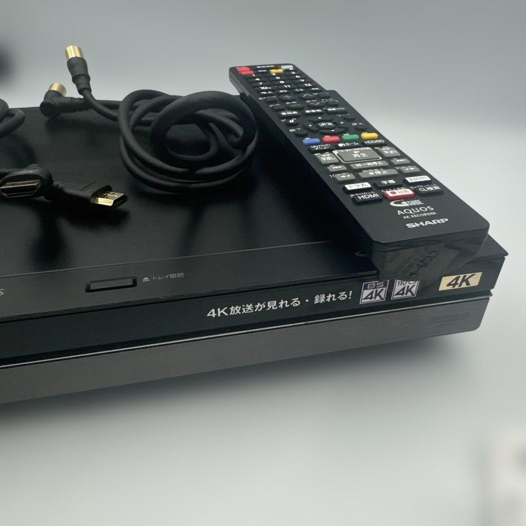 ④SHARP 4B-C20AT3 4Kブルーレイレコーダー