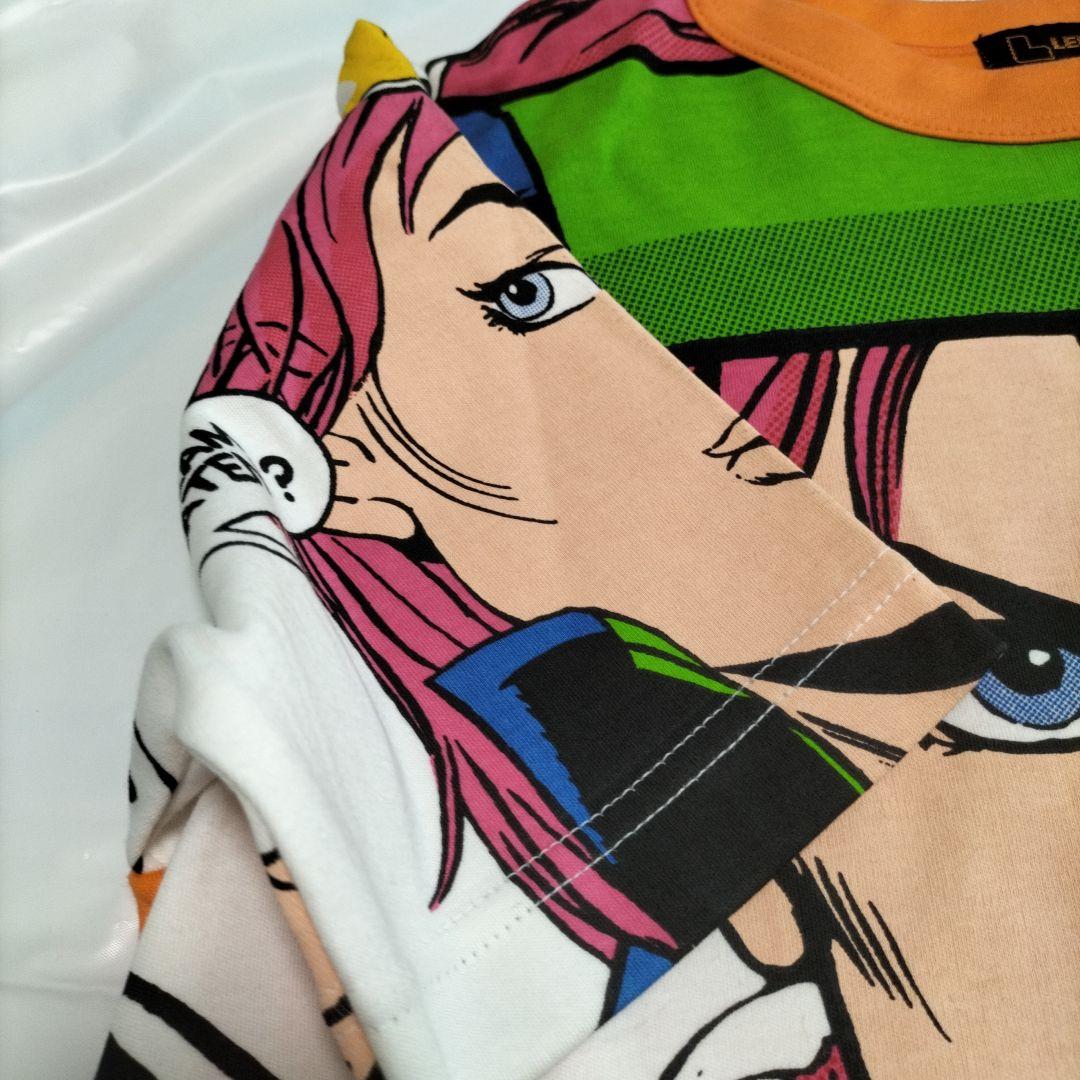 LEMONed コミックスタイル Tシャツ アメコミ風　hide　ヒデ