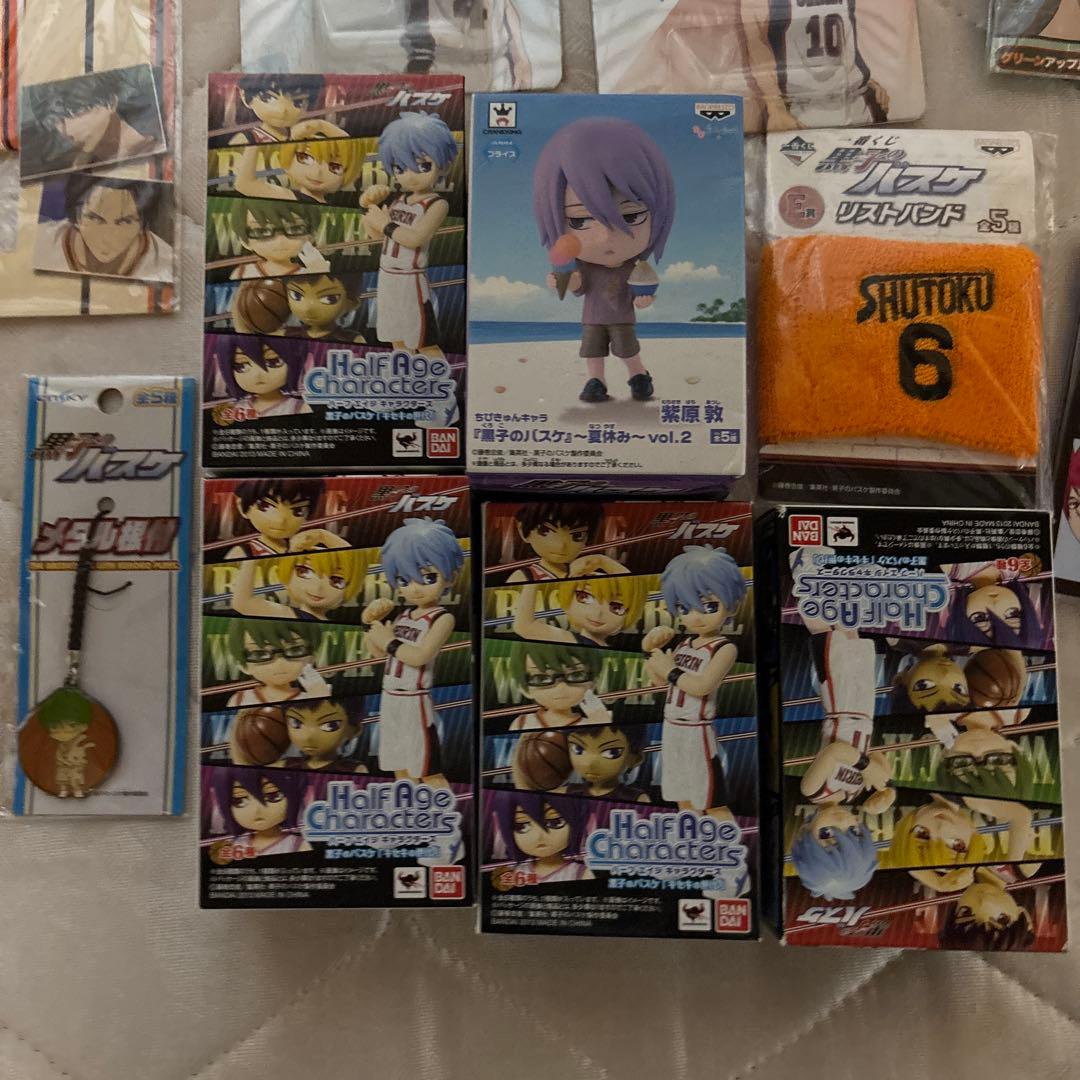 黒子のバスケ　フィギュア、キーホルダー、タオルなど色々