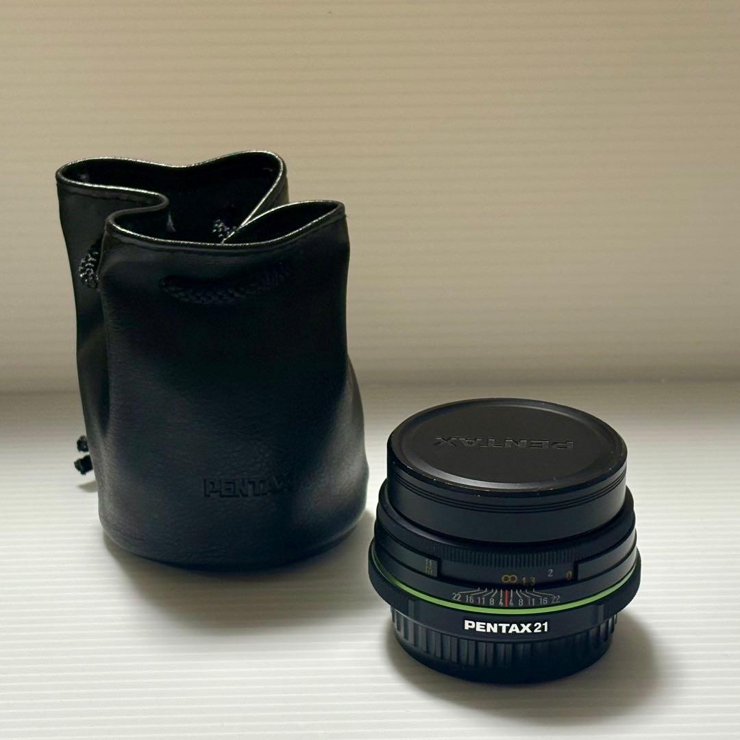 PENTAX DA 21mm F3.2 AL レンズ
