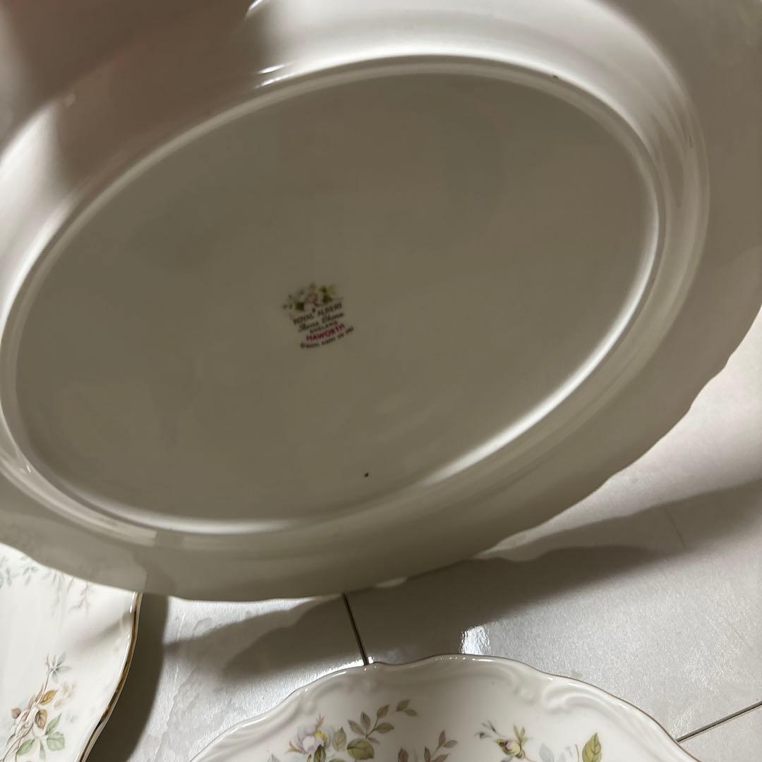 食器　3皿セット　ロイヤルアルバート　プレート