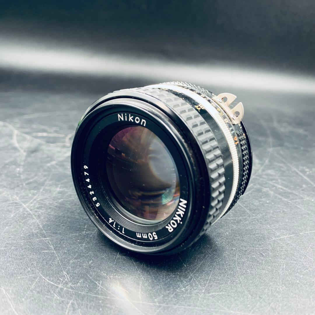 Nikon ai-s 50mm 1:1.4 単焦点レンズ　現状品