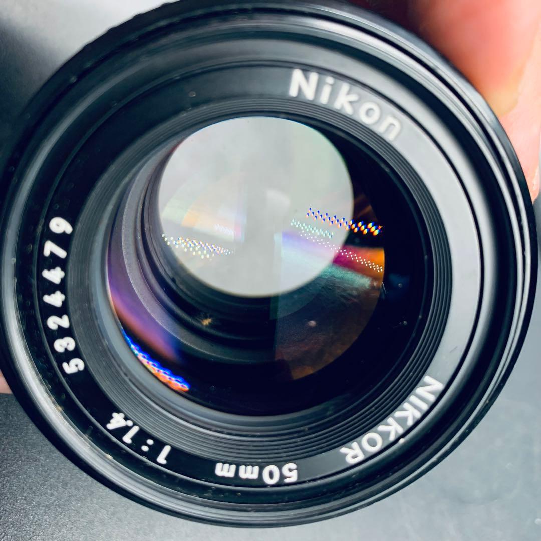 Nikon ai-s 50mm 1:1.4 単焦点レンズ　現状品