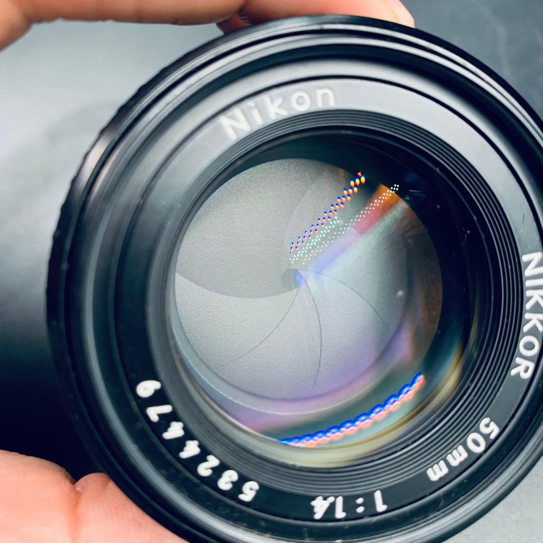 Nikon ai-s 50mm 1:1.4 単焦点レンズ　現状品