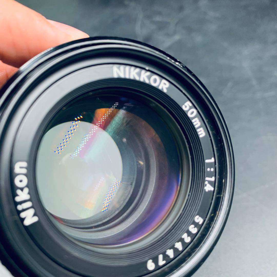 Nikon ai-s 50mm 1:1.4 単焦点レンズ　現状品