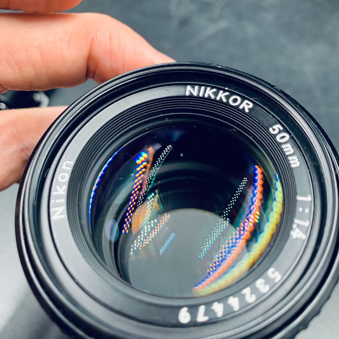 Nikon ai-s 50mm 1:1.4 単焦点レンズ　現状品