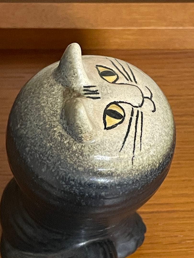 リサラーソン　キャットマヤ　ブラック　北欧　スウェーデン　黒猫