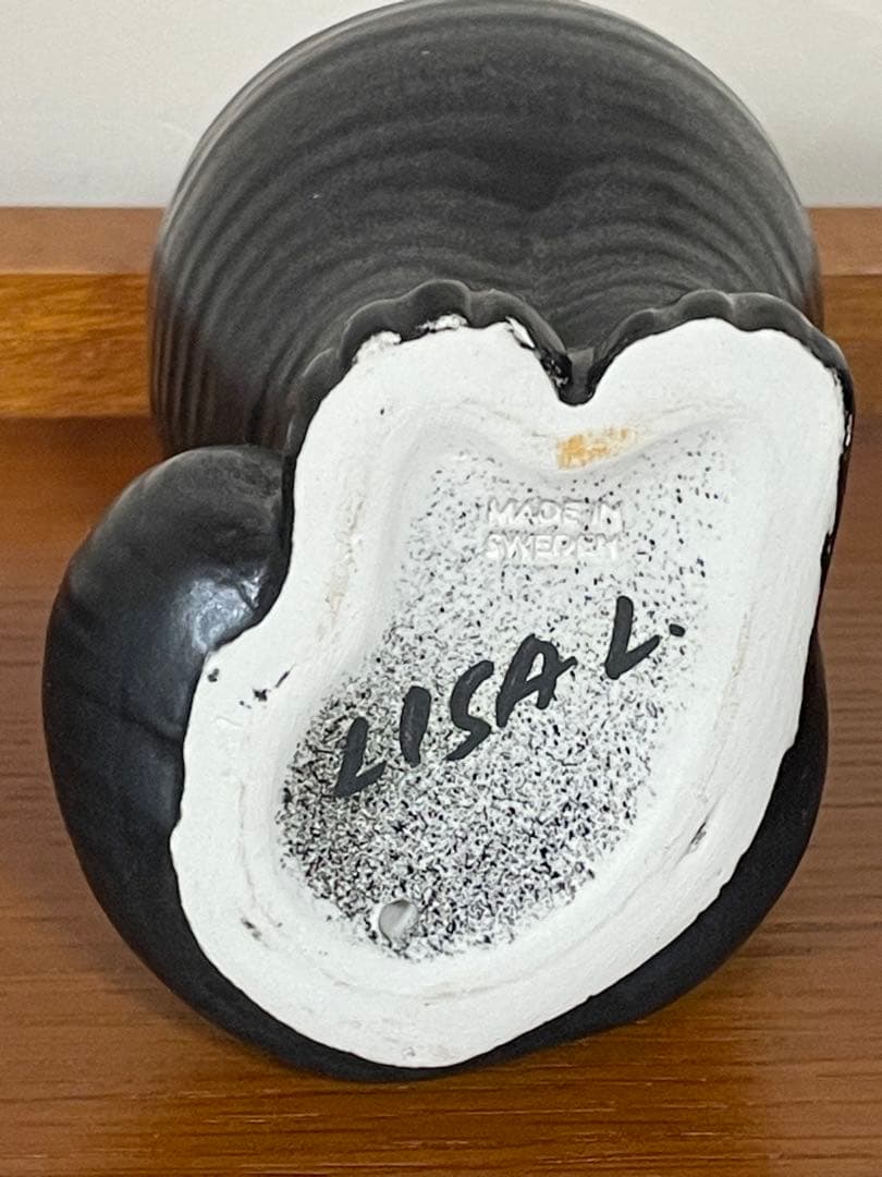 リサラーソン　キャットマヤ　ブラック　北欧　スウェーデン　黒猫