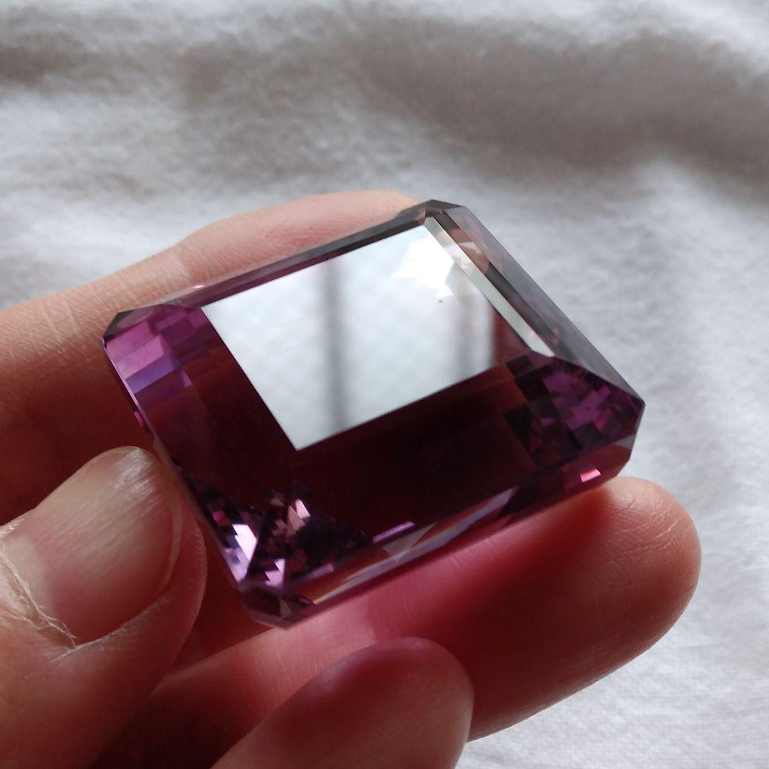 天然アメシスト　178.274ct！！　鑑定書付