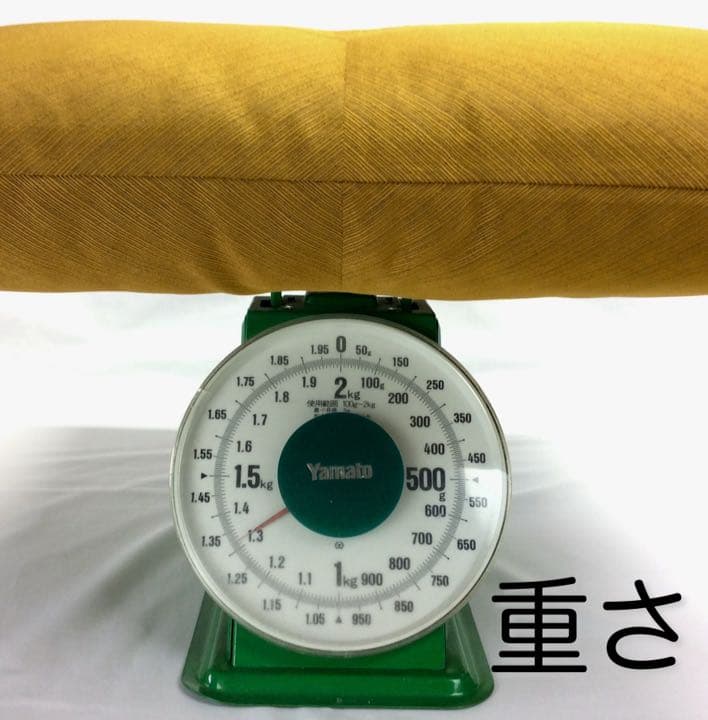【新品】座布団 ふくれ 59x63cm 八端判 金茶 5枚組日本製