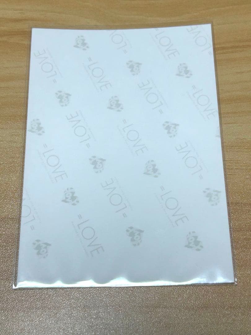 ＝LOVE 大谷映美里 ラブソングに襲われる 直筆 チュウ
