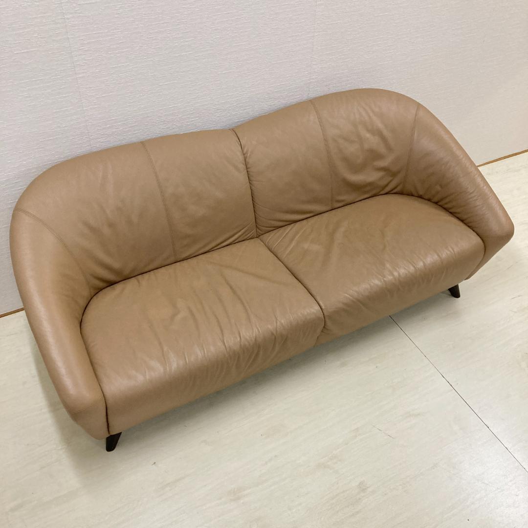 日本フクラ　LongLife　本革　３人掛けソファ　トリプルソファ