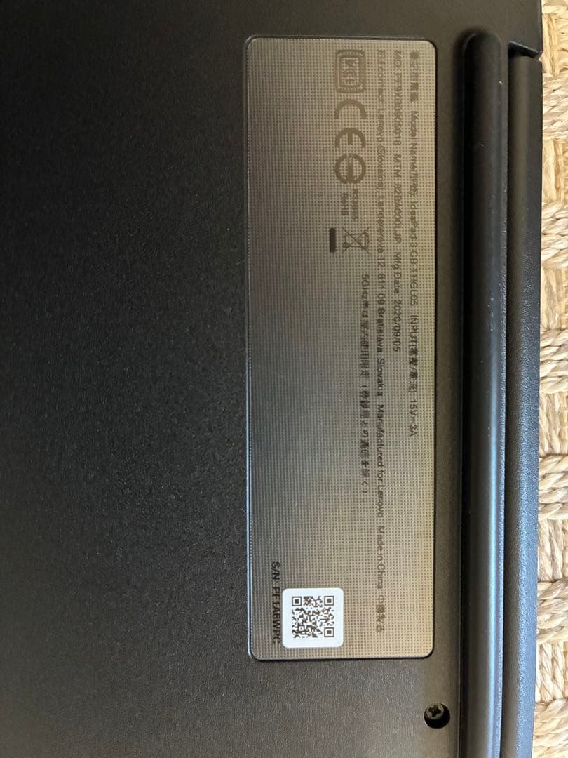 【美品】Lenovo Chromebook 本体