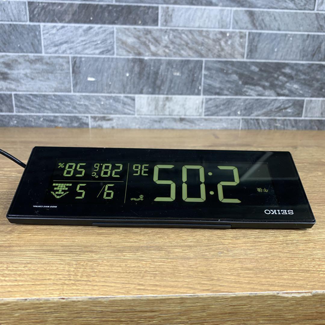 SEIKO　セイコー　交流式電波目ざまし時計　DL305K　選べる70色！表示色
