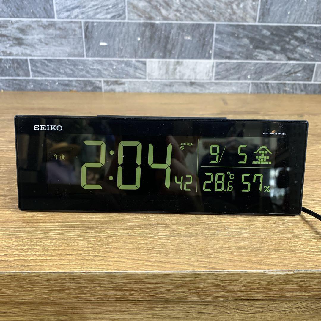 SEIKO　セイコー　交流式電波目ざまし時計　DL305K　選べる70色！表示色