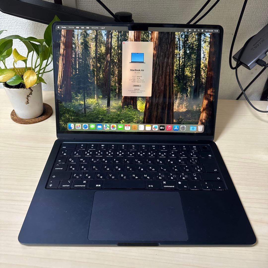 MacBookAir m2 13.6インチ 1TB 24GB