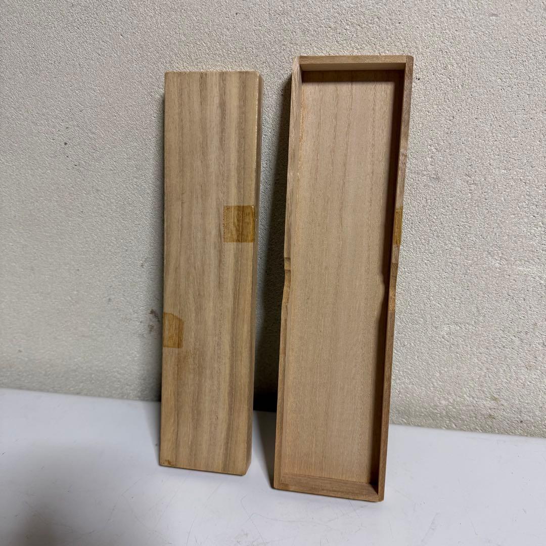 未使用 輪島塗 御箸 夫婦箸 沈金輪島本塗 22.5cm 天然木 桐箱 自宅保管