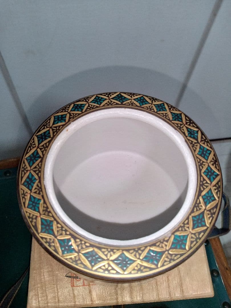 九谷焼　錦山窯　吉田美統　香炉