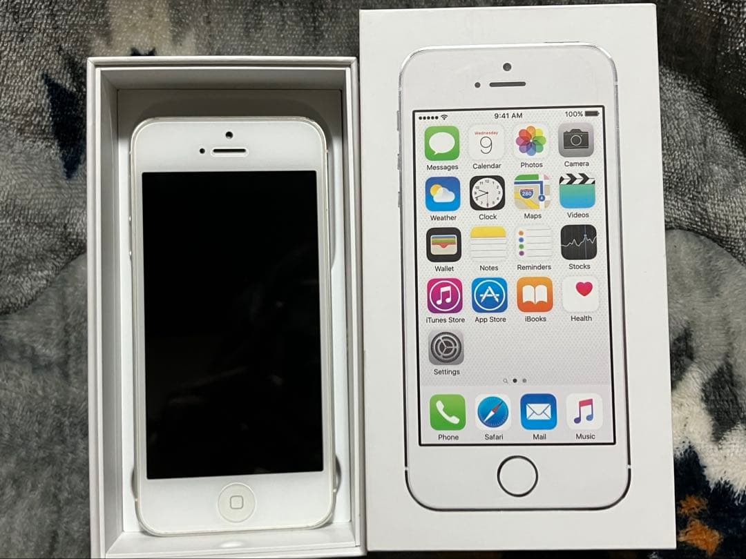 【美品】iPhone5s シルバー