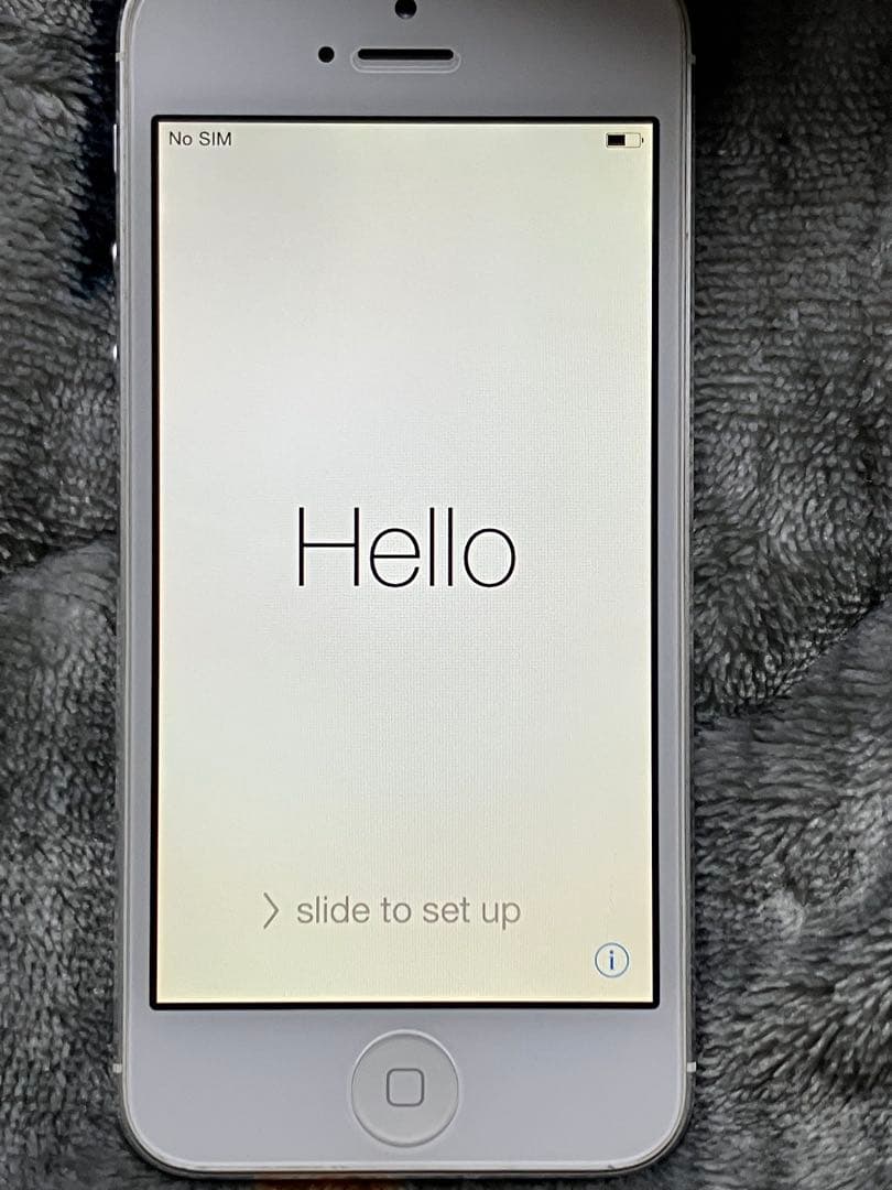 【美品】iPhone5s シルバー