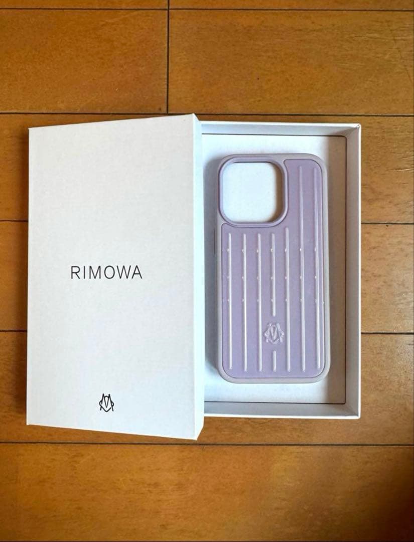 rimowa　iPhone 15 Pro　ラベンダー
