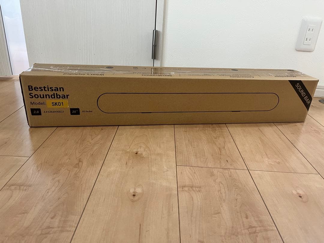 BESTISAN サウンドバー Bluetoothスピーカー リモコン付き